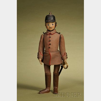 Steiff German Soldier Character Doll