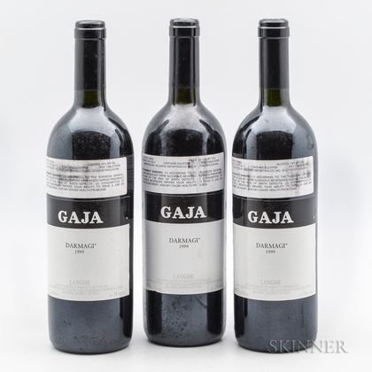 Gaja Darmagi 1999, 3 bottles 