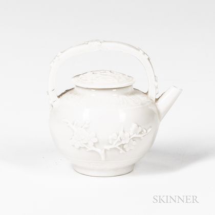Blanc-de-Chine Ewer and Cover