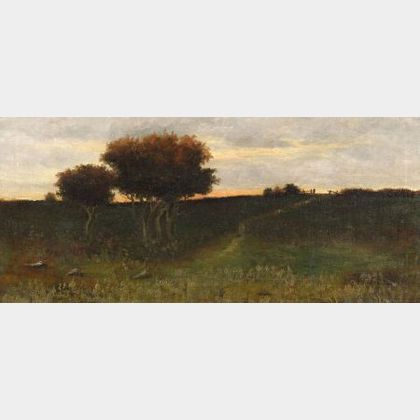 Arthur Hoeber (American, 1854-1915) Sunrise