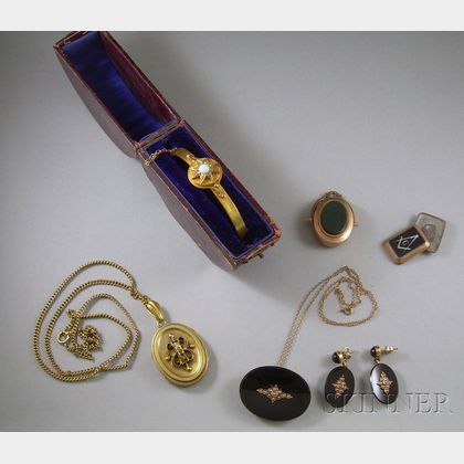 Five Victorian Jewelry Items