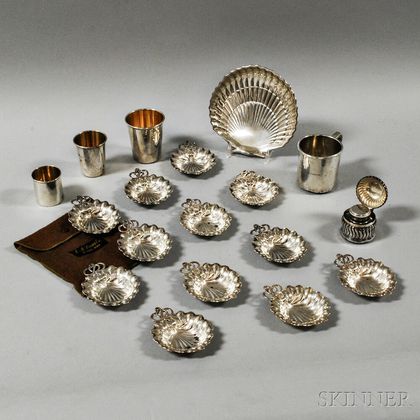 Eighteen Pieces of Mostly Gorham Sterling Silver Tableware