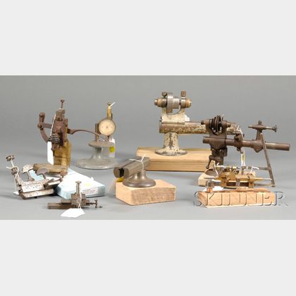 Three Watchmaker's Lathes