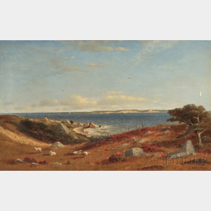 Robert Swain Gifford (American, 1840-1905) Scene at Naushon
