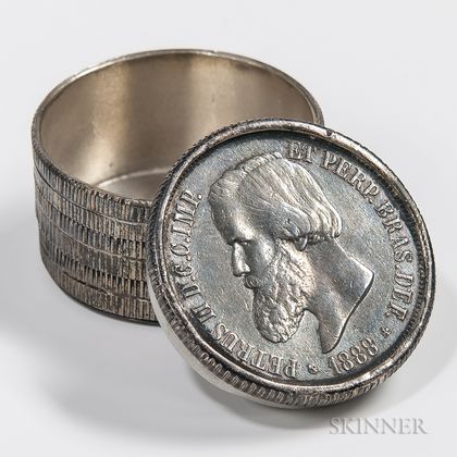 Coin-form Trinket Box