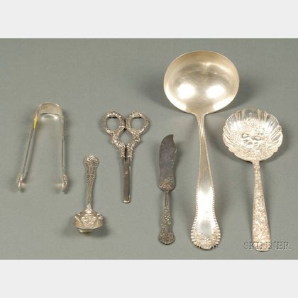 Four Sterling Flatware Items