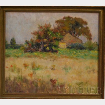 Ernest Lee Major (American, 1864-1950) Autumn Landscape.