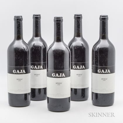 Gaja Sperss 1994, 5 bottles 