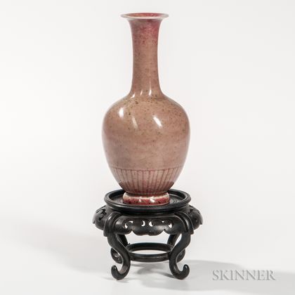 Peachbloom-glazed Vase