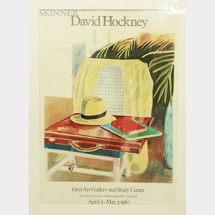 Two Framed David Hockney Posters
