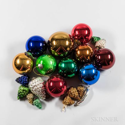 Collection of Approximately Forty-eight Kugel Ornaments
