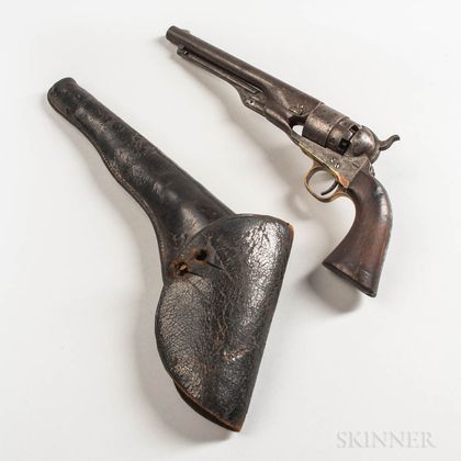 U.S. Colt Model 1860 Army Revolver and Holster