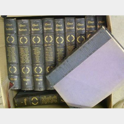 Partial Set of Eleven The Complete Writings of Elbert Hubbard