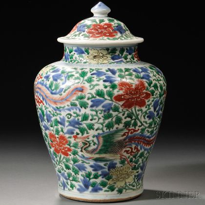 Wucai Covered Jar
