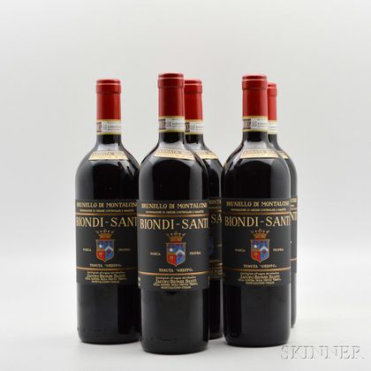 Biondi Santi Brunello di Montalcino Il Greppo 2010, 12 bottles 