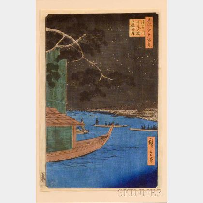 Utagawa Hiroshige (1797-1858),Good Results Pine