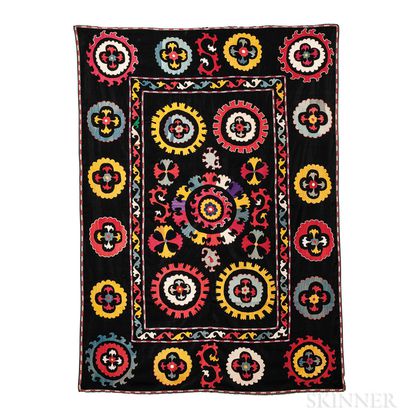 Silk Suzani Embroidery