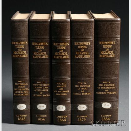 Five Volumes of Holtzapffel's Turning and Mechanical Manipulation