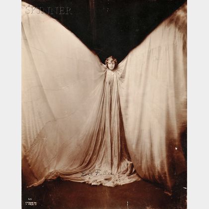 Benjamin Joseph Falk (American, 1853-1925) Two Works: Portrait of Loïe Fuller as a Butterfly