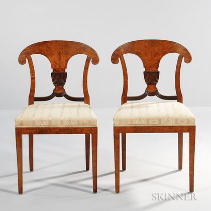 Pair of Swedish Biedermeier-style Chairs