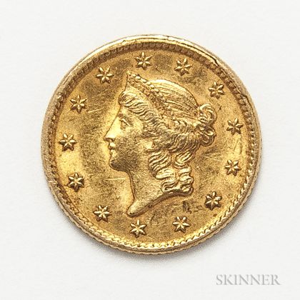 1851 Gold Dollar