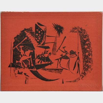 Picasso, Pablo (1881-1973) Toreros, with Four Original Lithographs.
