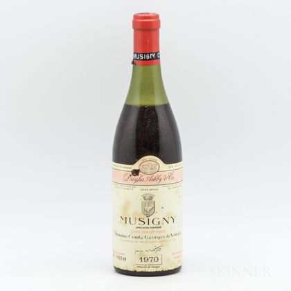 Comte Georges de Vogue Musigny Vieilles Vignes 1970, 1 bottle 