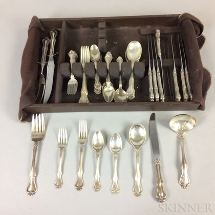 Westmorland Partial Sterling Silver Flatware Service