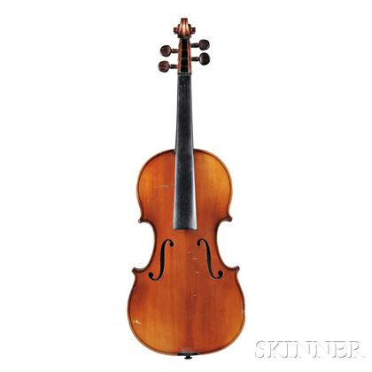 Modern French Violin, Jean Mennesson, Reims, 1920