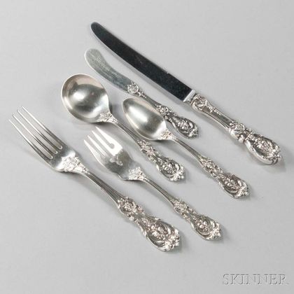 Reed & Barton "Francis I" Pattern Sterling Silver Flatware Service