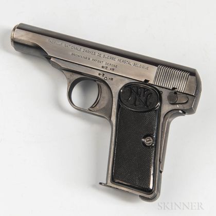 Fabrique Nationale Model 1910 Semiautomatic Pistol