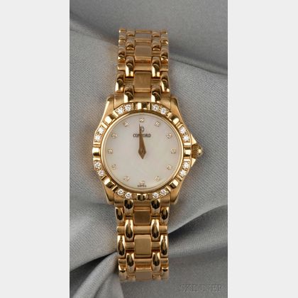 Lady's 18kt Gold "Saratoga" Wristwatch, Concord