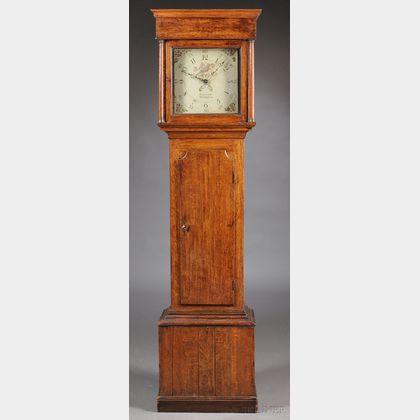 English Tall Case Clock with Thirty-hour Movement