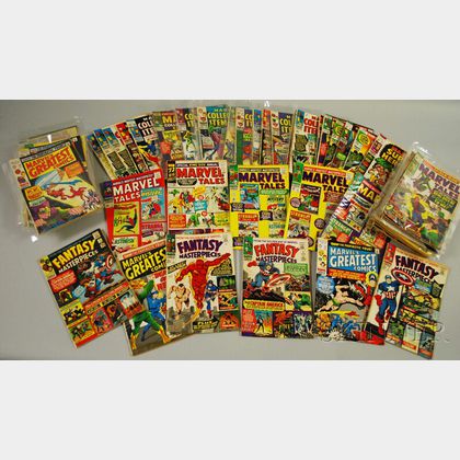 Approximately Sixty Silver Age Marvel King Size Comics