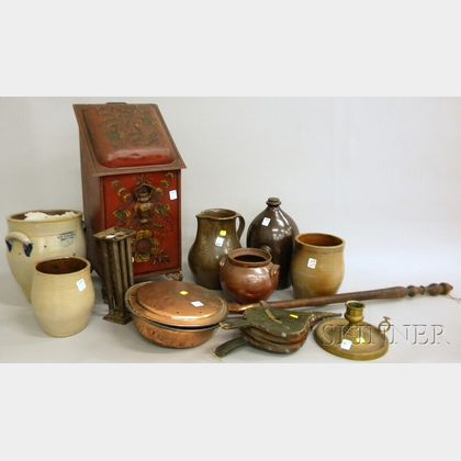 Eleven Assorted Country and Decorative Items