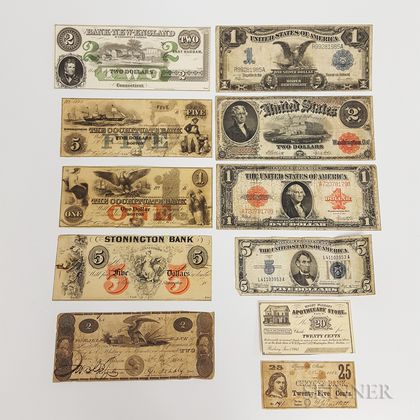 Small Group of Paper Money