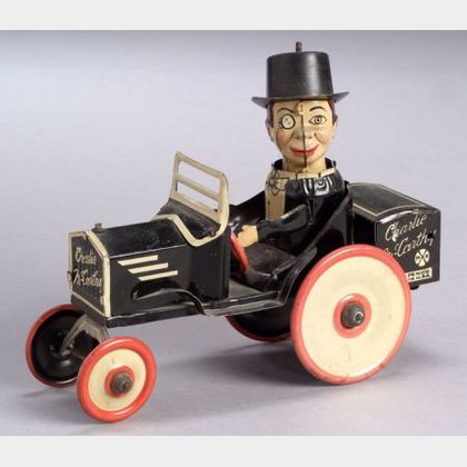 Marx "Charlie McCarthy" Clockwork Crazy Car