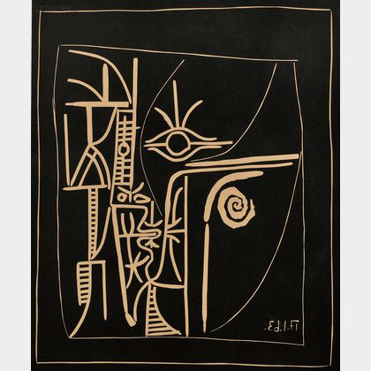Pablo Picasso (Spanish, 1881-1973) Tête