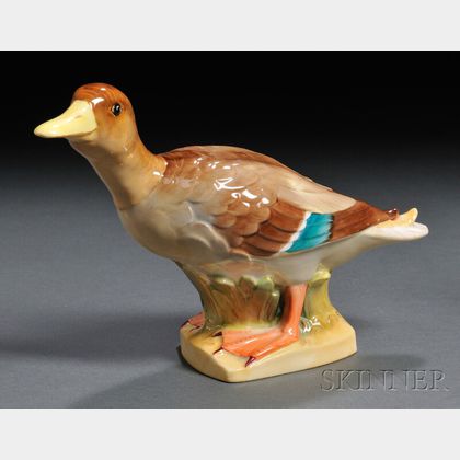 Wedgwood Bone China Model of a Duck