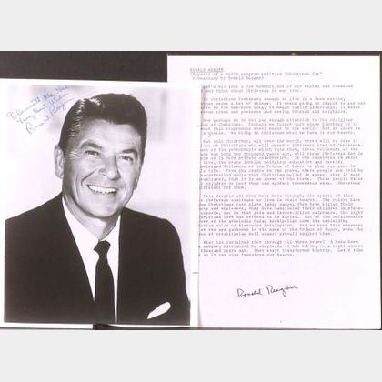 (Reagan),Collection of paper related to the administration of Ronald Reagan