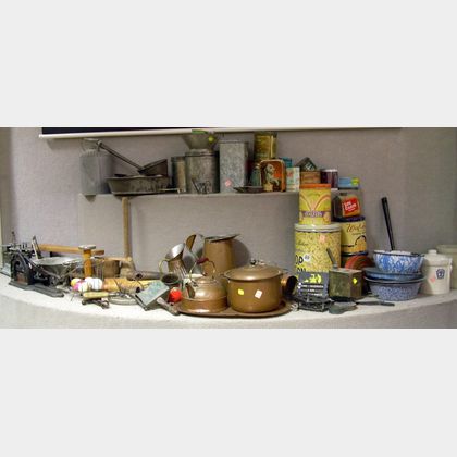 Large Lot of Kitchen and Domestic Articles