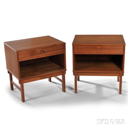 Two Dux Side Tables 
