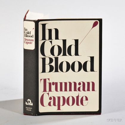 Capote, Truman (1924-1984) In Cold Blood, Signed Copy.