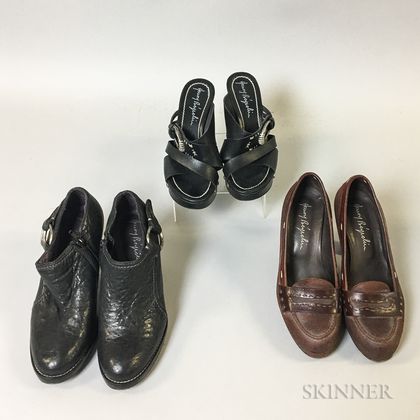 Three Pairs of Handmade Henry Beguelin Shoes