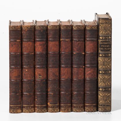 Eight 18th/19th Century English Literary Works.