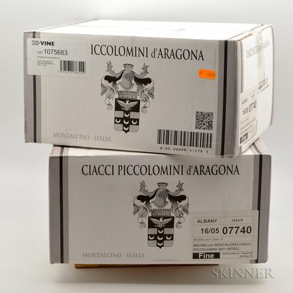 Ciacci Piccolomini dAragona Brunello di Montalcino 2011, 12 bottles (2 x oc) 