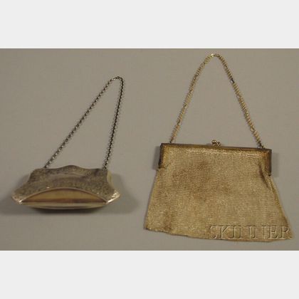 Two Silver Purses