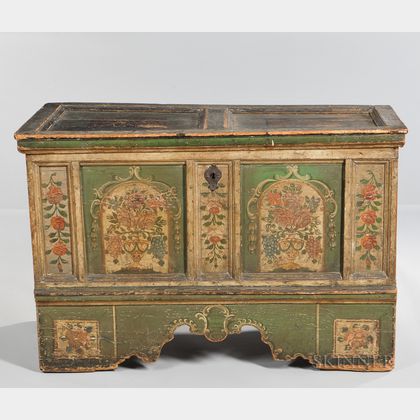Continental Painted Chest