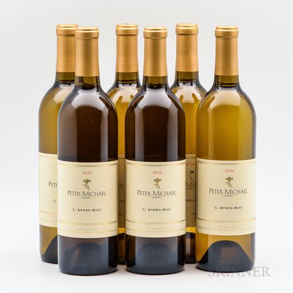 Peter Michael LApres Midi 2016, 6 bottles 