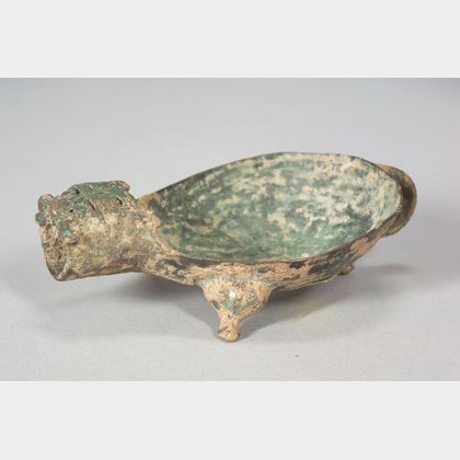 Archaic Bronze Pouring Vessel